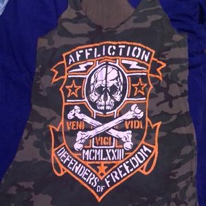 Camo Affliction tank top